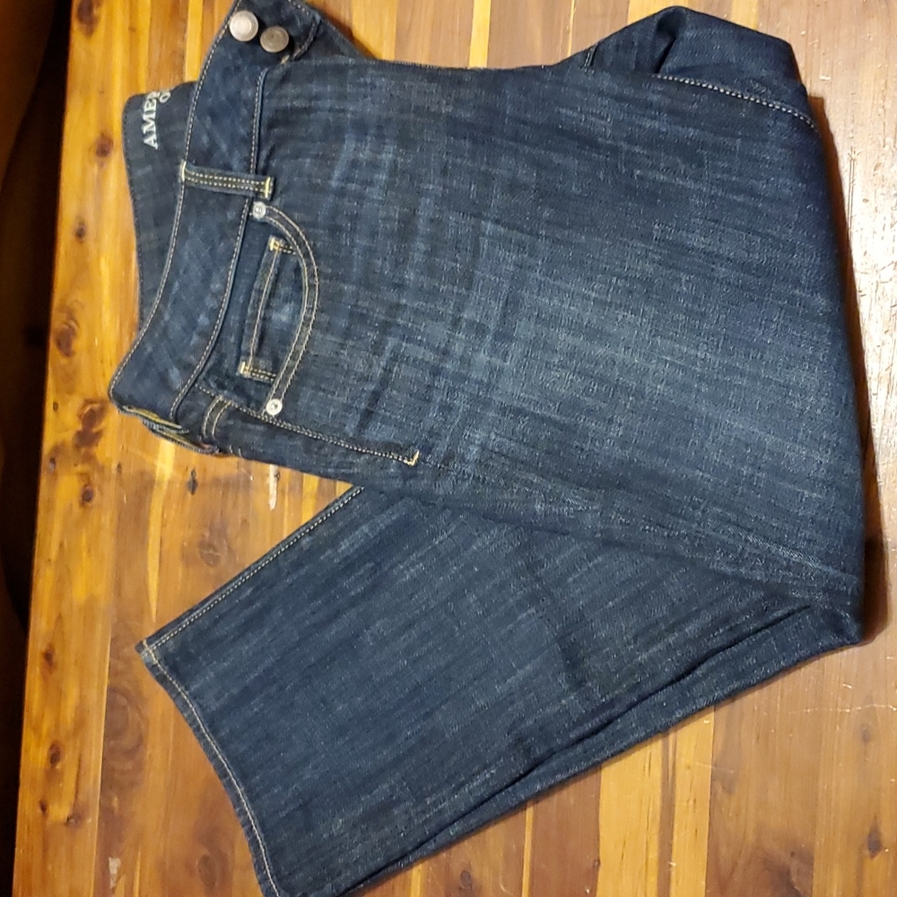 American Eagle Artist Crop Stretch Jeans